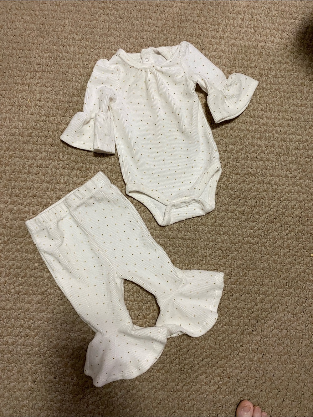 Rachel Zoe baby girl matching 2 pc set NWOT
